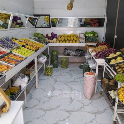 میز میوه فروشی