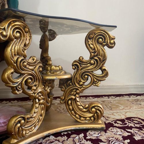 مبل 7نفره کلاسیک به همراه جلو مبلی و عسلی