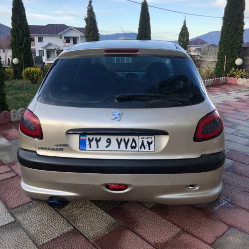 206 تیپ 2 مدل 82 فرانسه (آس)