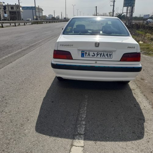پژو پارس سفید مدل 1401