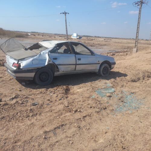 پژو 405تصادفی