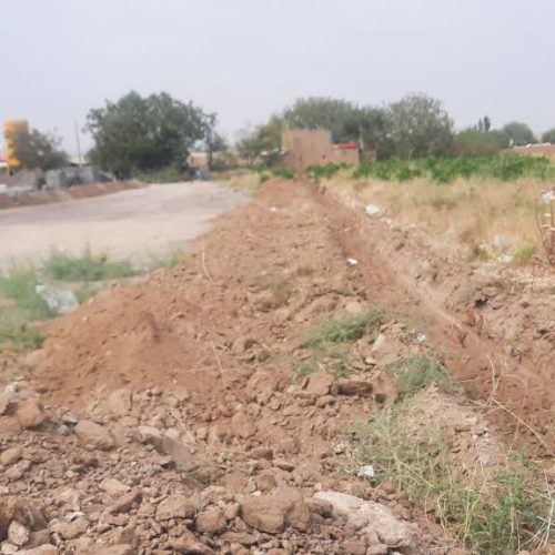 زمین صنعتی ، باغی
