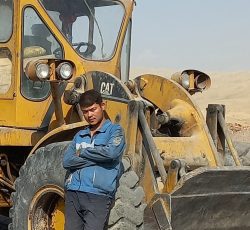 راننده لودر افغان