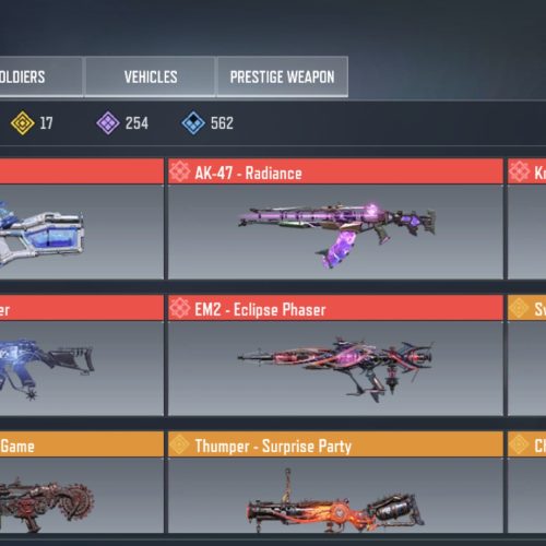 اکانت (Call of duty) کالاف دیوتی دارای 19 لجند و 5 گان میتیک لول سه به بالا.
