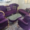 مبل راحتی هفت نفره طرح سلطنتی