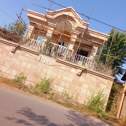 اجرای نمای سنگ کاشی سرامیک