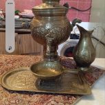 سماور زغالی برنز