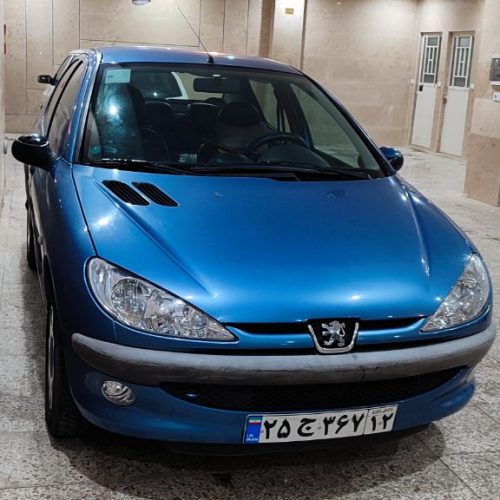 پژو206sd v8صندوقدار