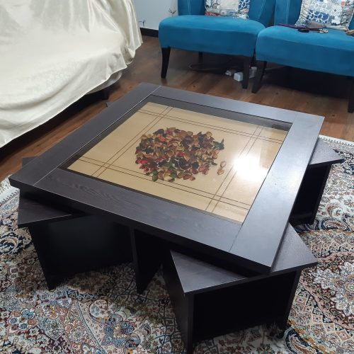 میز جلو مبلی با 4 عسلی