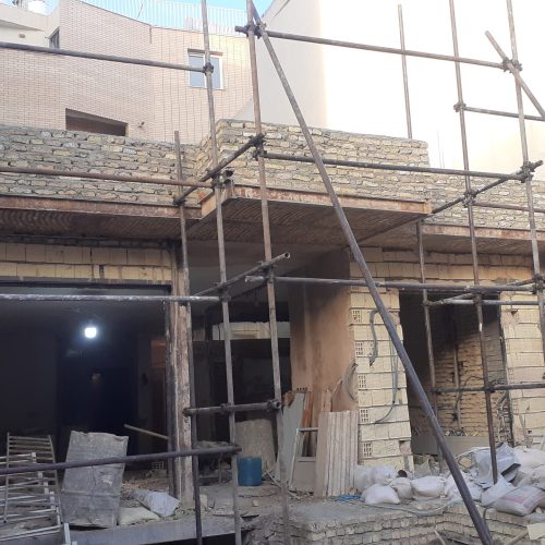 داربست فلزی شرق