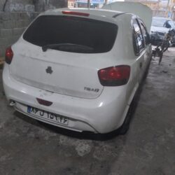 تیبا هاچبک سفید مدل 99
