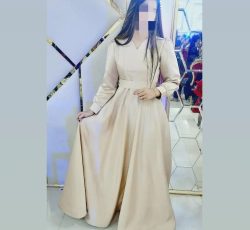 لباس مجلسی ساتن امریکایی