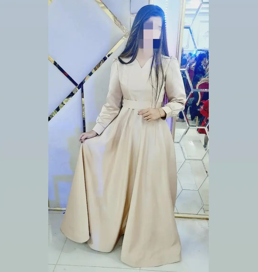 لباس مجلسی ساتن امریکایی