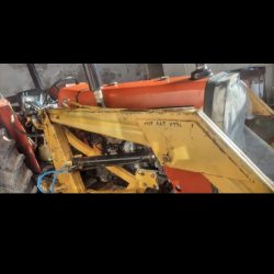تراکتور285خونگی همراه تریلی چرخ بزرگ