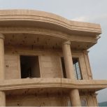 کاشی کاری وسنگ کاری نمای رومی