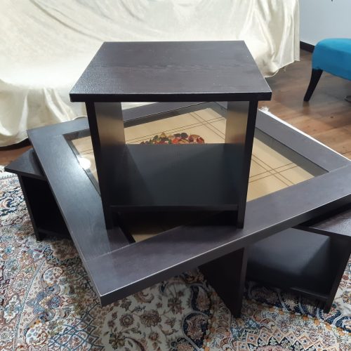 میز جلو مبلی با 4 عسلی