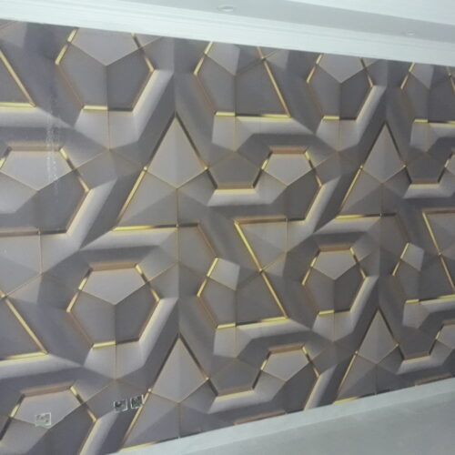 کاغذ دیواری و نقاشی ساختمان