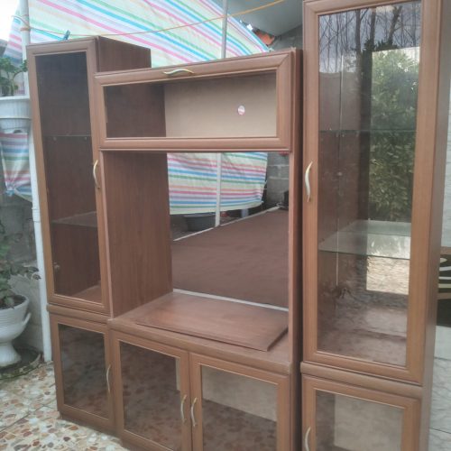 کمد و میز تلویزیون سه تیکه