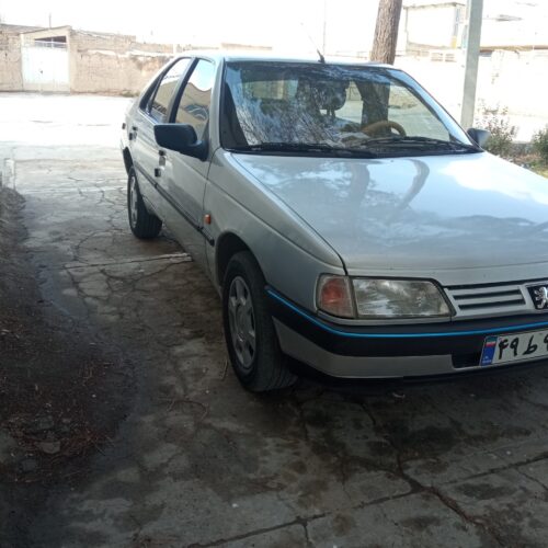 پژو 405مدل 92 نقره ای تمییز