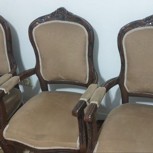 مبل 8 نفره کلاسیک کارکرده