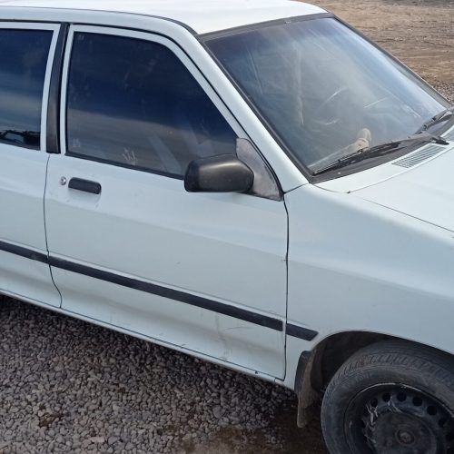 پراید صبا سفید مدل 80