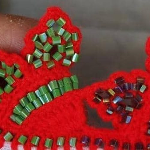 دوخت کریشی براعید