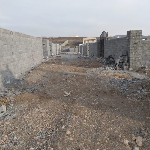 یک قطعه زمین چهاردیواری سند تک برگ