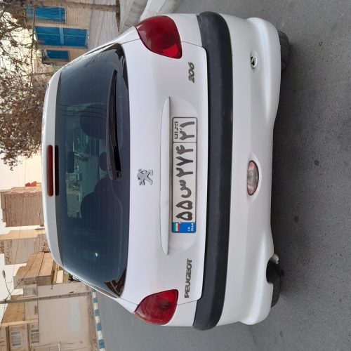 پژو 206 تیپ 2 مدل 89