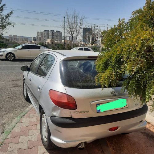 پرو206نقره ای بی رنگ