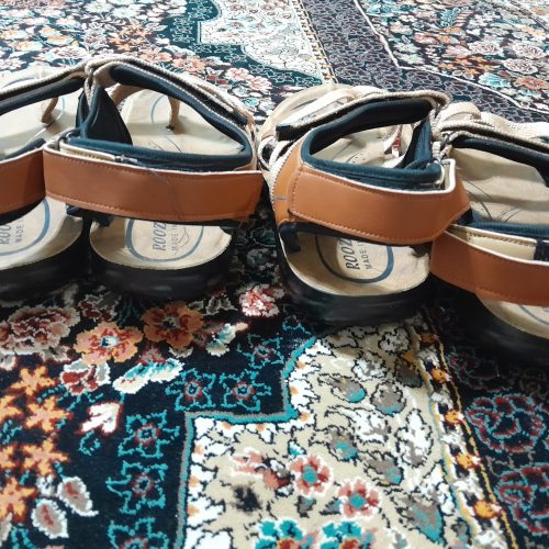 دوجفت صندل چرم تابستانی