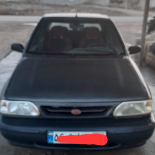 ماشین عقب جلو شاسی سالم جلو سمت شاگرد جوش کاری