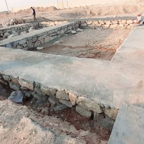 سنگکاری پی المتربندی گودبرداری