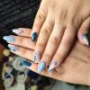 کاشت ناخون هم ژل هم پودر