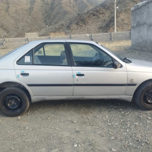 فروش پژو 405 نقره ای مدل 89