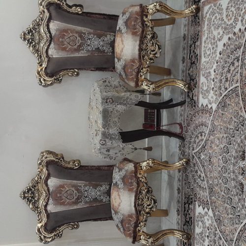 مبل سلطنتی 9نفره در حد نو