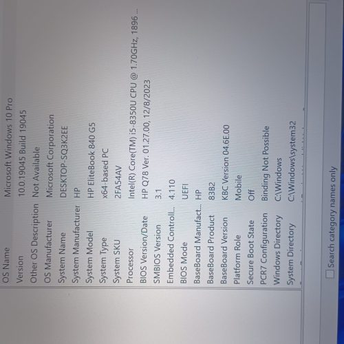 لب تاپ hp elitebook 840 G5
