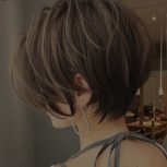 مدل کوتاهی مو،  هایلات و رنگ و مش