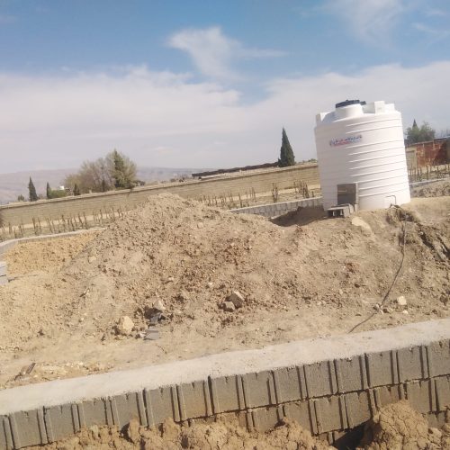 فروش زمین مسنی شده با چاه فاضلاب ابتدای ورودی کوشک بیدک