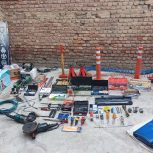 ابزارآلات مکانیکی و جلوبندی در حد نو