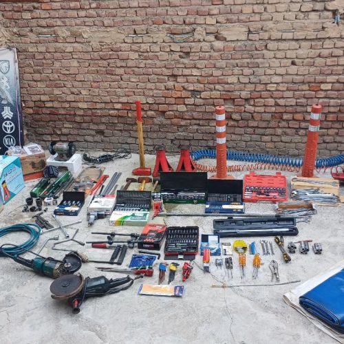 ابزارآلات مکانیکی و جلوبندی در حد نو