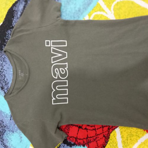 تیشرت پسرانه زیتونی.اصل ترکیه.مارک mavi(ماوی)