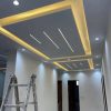 نقاشی ساختمان، کناف وکاغذ دیواری