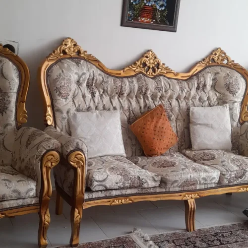 مبل سلطنتی چوبی