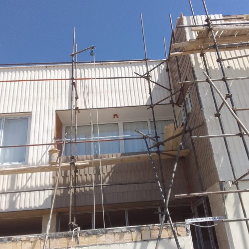 اجرای آجرنما سنگ کلیه کارهای ساختمانی