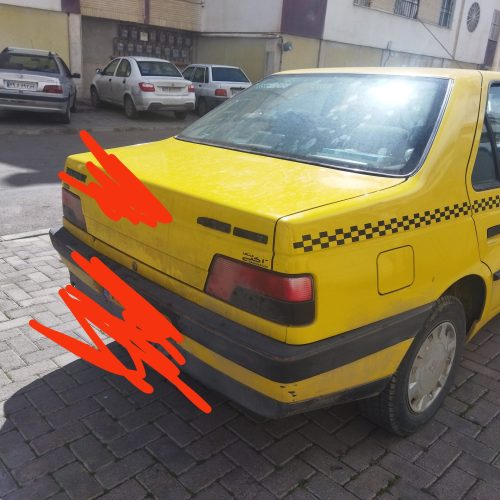 ماشین تاکسی سالم