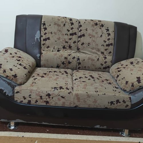 (مبلمان7نفره همراه با گلمیز)