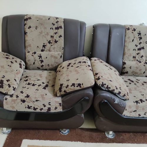 (مبلمان7نفره همراه با گلمیز)