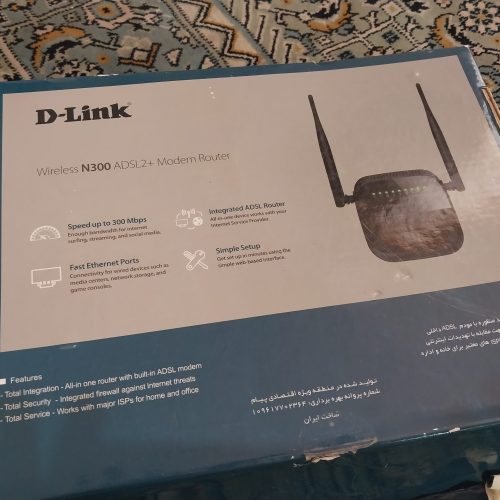 مودم روتر دی-لینک مدل DSL-124New Version