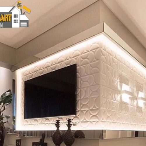 نصاب کناف تایل 60×60وPVCهستم با ابزار ونفر