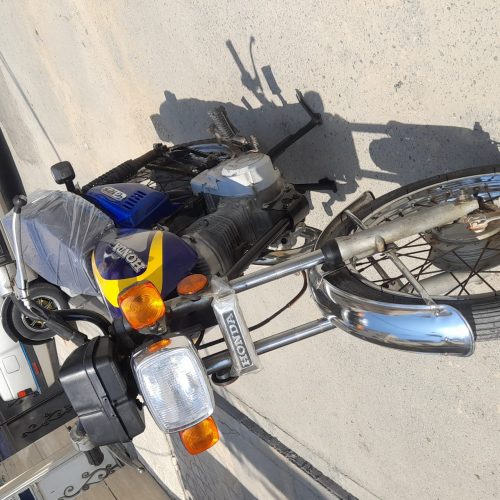 موتور هندا125 مزایده برگه معتبر